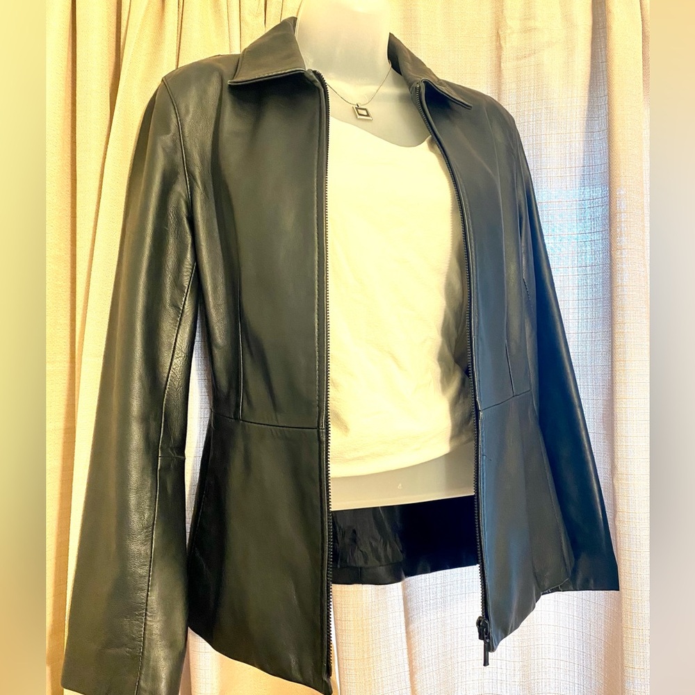 Perfect Condition Vintage Casual Corner LeatherJacket - Picture 2 of 16